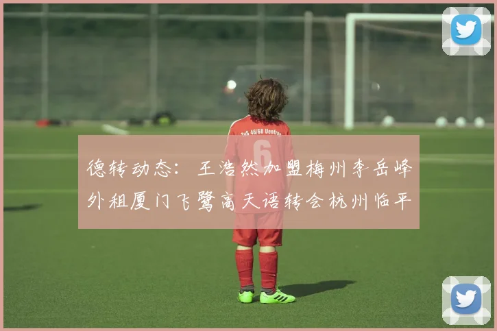 德转动态：王浩然加盟梅州李岳峰外租厦门飞鹭高天语转会杭州临平吴越